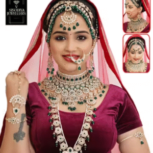 Twinkling Bridal jewellery set